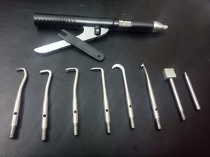 Dissolvant de couronne dentaire automatique 9 points avec étui ensemble d'instruments chirurgicaux dentaires - Product Image 4