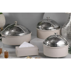 Dining Ware Food Serving Hot Pot For Special Occasion Food <b>Server</b> Islamic Decorative <b>Buffet</b> Warmer Chaffing Dishes - Product Image 5