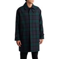 Manteau long élégant en flanelle de laine pour homme, coupe ajustée, bouton unique, épais, classique, chaud pour l'hiver, écologique, qualité supérieure
