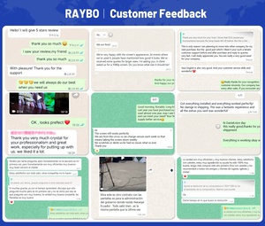 RAYBO Yüksek Çözünürlüklü 4k 8k İç Mekan Spor Barı Hd LED Video Duvarı COB P0.9 LED Ekran İnce Piksel Aralıklı LED Ekran - Product Image 6