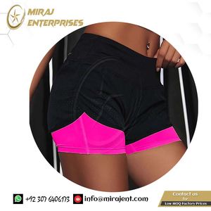 Fournisseur en gros de shorts deux pièces pour femmes gym fitness pantalons courts été décontracté femme course skinny yoga shorts leggings - Product Image 5