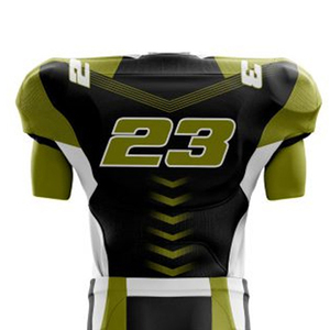 ชุดยูนิฟอร์มอเมริกันฟุตบอลเยาวชนคุณภาพสูง พิมพ์โลโก้แบบซับลิเมชั่นตามสั่ง ผ้าทอลายทวิลล์โพลีเอสเตอร์แบบเรียบ พร้อมชุดหมายเลข - Product Image 6