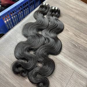 Double Drawn Vietnamese Body Wavy <b>Bundle</b>/ 100% Raw Hair Cuticle Aligned <b>Curly</b> Handmade by Cloudy Hair 8 to 30 Inches - Product Image 5