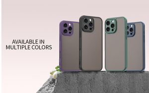 Funda de teléfono con tacto de seda mate, TPU duro, PC, botón Flexible, armadura resistente, funda protectora para Samsung Galaxy, iPhone, Google Pixel - Product Image 6