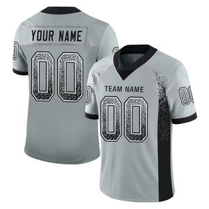 Camiseta Deportiva Unisex Gris y Negra al por Mayor, Diseño Moderno, Transpirable, Ligera, 100% Poliéster, Malla sin Costuras, Personalizable por Sublimación - Product Image 1