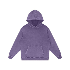 เสื้อฮู้ดดี้ผู้ชายสไตล์วินเทจย้อมสีแบบ Acid Wash จากโรงงานโดยตรง ดีไซน์โอเวอร์ไซส์สุดฮิต เป็นมิตรกับสิ่งแวดล้อม แฟชั่นสตรีทแวร์ คุณภาพสูง ผลิตจากผ้าฝ้ายฟลีซ 100% สำหรับฤดูใบไม้ผลิ - Product Image 6