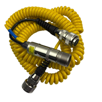 04-02-02786 & 05940046 Faisceau de câblage principal gauche de 1,5 m avec prise à vis 10 broches et prise baïonnette 7 broches pour finisseur routier BF8/BF6/BF900C