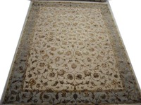 Hot Selling High Pile Hand geknüpfter Woll seiden teppich Beste Qualität Jaipur Knoten Direkter Fabrik preis aus Indien