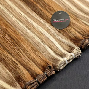 Vente en gros 2025 Qualité supérieure Meilleur prix 100% Extensions de cheveux humains Remy vietnamiens Trame de cuticules complètes Jerry Curl Hot Single - Product Image 1