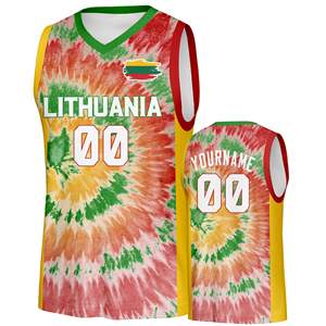 Maillot de basket-ball personnalisé Impression par sublimation T-shirt de sport en maille de haute qualité - Product Image 6