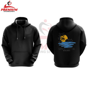 Alta calidad logotipo personalizado 400 gramos 100% algodón peso pesado polar Stock en blanco de gran tamaño tallas grandes hombres sudaderas con capucha por encargo - Product Image 1