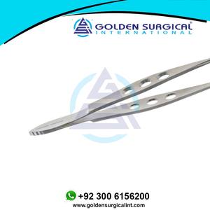 Fórceps quirúrgicos Tennant Troutman Superior Rectus 1x2 dientes Fórceps de instrumentos de microcirugía de la mejor calidad - Product Image 4