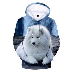 Sudaderas con capucha con estampado 3D de animales bonitos para hombres y mujeres, sudadera informal de Moda de Primavera y otoño, ropa de calle bonita - Product Image 4