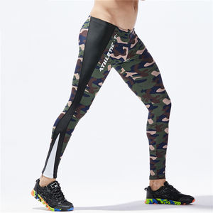 Conjunto de entrenamiento para hombre, camiseta y pantalones de compresión, Top de manga larga, mallas deportivas ajustadas de capa Base - Product Image 4