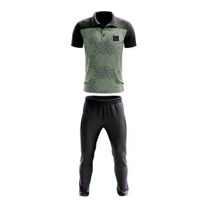 Uniformes Deportivos de Equipo de Nuevo Diseño en Oferta, Logotipo Personalizado Impreso, 100% Poliéster, Ropa de Cricket Ligera, Diferentes Colores - Product Image 2