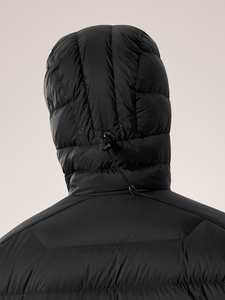 Vêtements d'extérieur de luxe pour hommes Doudoune Ultra légère à capuche pour temps froid Veste coupe-vent respirante avec logo personnalisé - Product Image 6