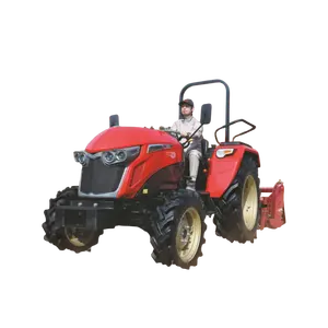 Trator Agrícola YM 348A - 48 HP Tratores Mini Máquinas Agrícolas Equipamento Articulado Trator Agrícola 4wd a Preço de Atacado