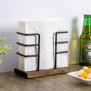 Nouveau porte-serviettes en métal pour la décoration de table avec des couleurs et des tailles personnalisées pour les hôtels et les cafés - Product Image 2