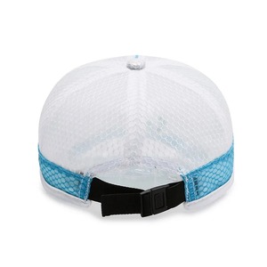 Nueva gorra de béisbol de 5 paneles para niños, gorra de protección solar de malla transpirable para niños y niñas, gorra con visera informal para deportes al aire libre - Product Image 4