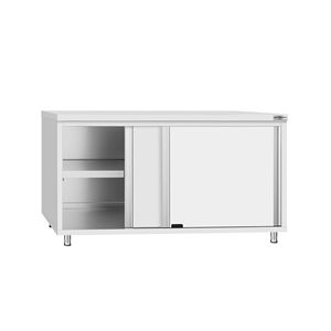 ตู้พื้นสแตนเลส ECO - 1600x600 มม. - พร้อมประตูบานเลื่อน - Product Image 1