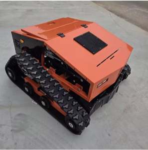 Meilleures Nouvelles Tondeuses à Gazon Professionnelles Autopropulsées Sans Fil 4 Temps Multifonctionnelles Télécommandées sur Chenilles pour Pentes de 45 Degrés - Product Image 3