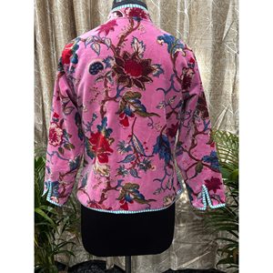Chaqueta Bomber de Terciopelo Reversible y Elegante para Profesionales, Estilo Informal Redefinido, Deportiva, Corta, con Acabado Metálico, para Otoño - Product Image 4