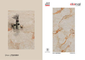 กระเบื้องปูพื้นพอร์ซเลนร่วมสมัยขนาด 600x1200 มม. ลายหินอ่อนเนื้อนุ่ม ดีไซน์ภายในที่หรูหรา - Product Image 3