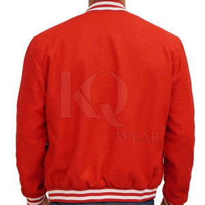Blouson Homme Hiver Réversible Léger Écologique Respirant Coton/Laine Style Letterman Confortable Décontracté Urbain - Product Image 2