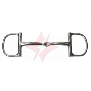 Bit Western en acier inoxydable Bit allemand Sier Bit hollandais Bag Bit joint D-Ring direct usine fournisseur chevaux culottes de cheval Premium - Product Image 1