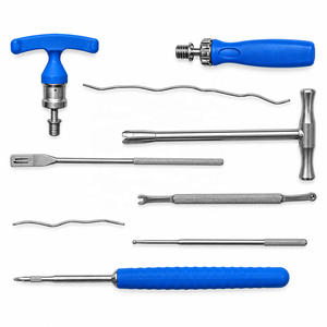 Bandeja de instrumentos ortopédicos de acero inoxidable de 3.5mm para tornillos de bloqueo, estuche manual de herramientas quirúrgicas para cirugía ósea - Product Image 6