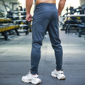 กางเกงแทร็คสำหรับผู้ชายกางเกงกีฬากางเกงลายทางด้านข้างแห้งเร็ว - Product Image 4