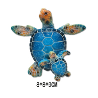 En gros Personnalisé Décor À La Maison Océan Marine Mer Vie Maldives Souvenir Hippocampe Figurine Résine Corail Hippocampe Statue