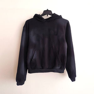 Conjuntos lavados con ácido, venta al por mayor, chándales de algodón 100%, sudaderas con capucha transpirables para hombre para primavera y otoño - Product Image 4