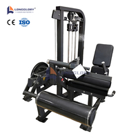 Machine de musculation professionnelle personnalisée en acier Q235, à charges guidées, pour exercices des muscles des jambes, entraîneur de flexion des jambes assis, machine de flexion des jambes