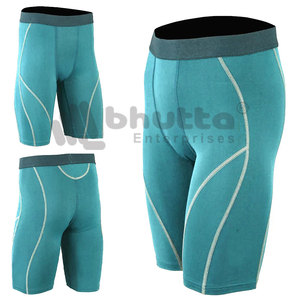 Shorts de compression en peau de mouton pour hommes, respirants, séchage rapide, fitness, musculation, extensibles, entraînement, logo personnalisé, tailles variées, gym - Product Image 5