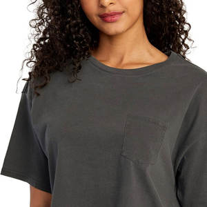 Mode nouvelle haute qualité pas cher t-shirt femmes blanc coton t-shirt/été 100% coton femmes haut court t-shirt - Product Image 6