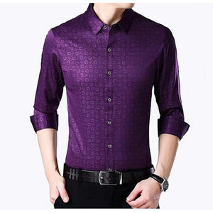 <b>Men</b> <b>Dress</b> Shirt Cheap Price Wholesale Customized Logo Printing Full Sleeves <b>Men</b> 2025 Flannel Shirt - Product Image 3