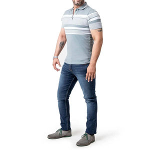 Lupin 2025 poliéster de alta calidad hombres Polo manga Color sólido hoja cuello secado rápido hombres camisa Casual transpirable Polo camisa - Product Image 3