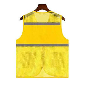 เสื้อกั๊กนิรภัยสีพื้นไซส์ใหญ่ - Product Image 6