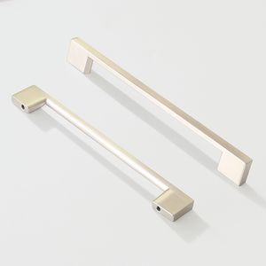 Armoire de cuisine moderne minimaliste et contemporaine rectangulaire en aluminium poignée de barre de traction écologique et durable armoire de chambre à coucher commode - Product Image 3