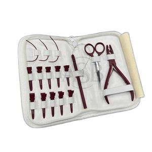 Mehron Durable En Acier Inoxydable De Qualité Chirurgicale Kit D'outils D'extension De Cheveux En Gros Vente Chaude Logo Personnalisé Pince - Product Image 1