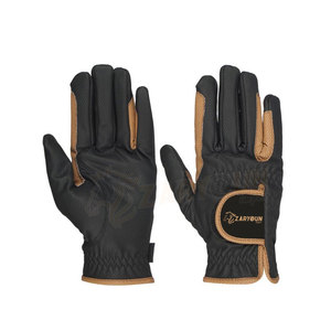 Fabrication sur mesure, vente en gros, gants d'équitation respirants et antidérapants, meilleure vente - Product Image 3