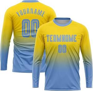 Nuevo estilo, uniforme de fútbol profesional para niños, 100% poliéster, calidad Premium, Color sólido, calidad Premium, último diseño a la venta - Product Image 4