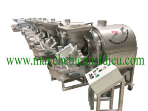 Machine de torréfaction automatique de noix de cajou de la capacité 90% 50Kg/batch Nouvelle condition Machine de traitement de noix de cajou fabriquée au Vietnam - Product Image 4