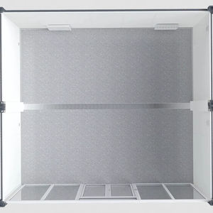 บ้านคอนเทนเนอร์ทรงสี่เหลี่ยม ดีไซน์ทันสมัย ระบายอากาศได้ดี พื้นที่กว้างขวาง ผนังกระจก 1 ด้าน รับประกัน 2 ปี ราคาพิเศษ - Product Image 2