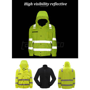 Chaqueta de Seguridad de Alta Calidad, Nuevo Estilo, Reflectante, Ligera, Chaqueta de Seguridad Más Vendida - Product Image 6