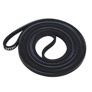 Courroie de tambour de sécheuse en caoutchouc durable pour pièces de rechange Whirlpool, Kenmore, Roper, Amana 341241 - Product Image 1