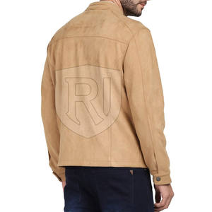 Veste d'hiver en cuir personnalisée pour hommes, dernier modèle avec couleur personnalisée, veste de qualité supérieure pour hommes - Product Image 4