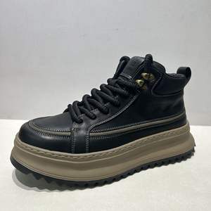 Chaussures de travail résistantes à l'usure pour chantier, imperméables, antidérapantes, chaussures de randonnée sportives confortables, mi-hautes pour hommes - Product Image 3