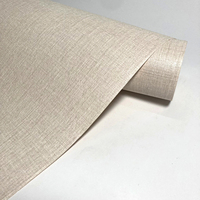 Papier peint ignifuge et anti-fumée à texture tissu pour bureaux, hôtels et usage domestique avec design graphique